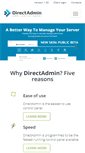 Mobile Screenshot of directadmin.com
